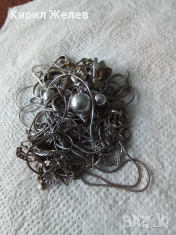 100 грама сребърни накити за поправка за реставрация за части или материал 25707, снимка 7 - Колиета, медальони, синджири - 53052831