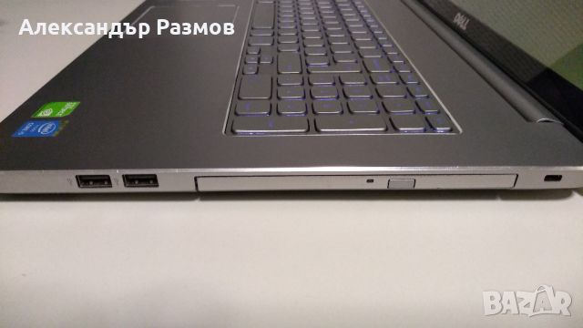 Лаптоп DELL Inspiron 17 7000 Series. i5-5200U. Touch Display. Като нов, снимка 5 - Лаптопи за работа - 45671935