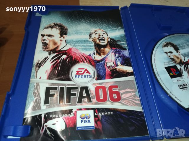 FIFA 06 PS2 GAME 1807241055, снимка 2 - Игри за PlayStation - 46618405