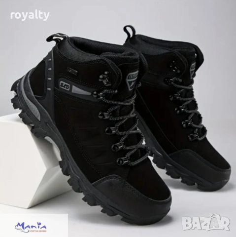 Мъжки планински обувки в черно