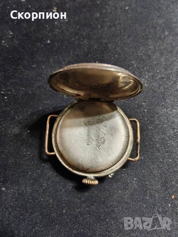 Швейцарски сребърен ръчен дамски часовник - 6 РУБИНА, снимка 6 - Джобни - 50994374