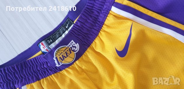 Nike NBA Dri - Fit Los Angeles Lakers Short Mens Size 34/ - M  НОВО! ОРИГИНАЛ! Мъжки Къси Панталони!, снимка 11 - Къси панталони - 45266678