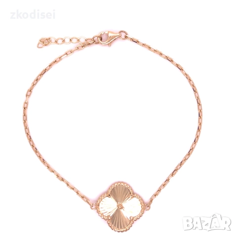 Златна дамска гривна Van Cleef 2,59гр. 20,0см. 14кр. проба:585 модел:34439-4