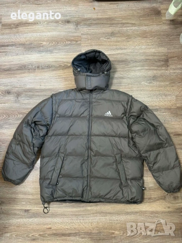 Мъжко зимно пухено яке ADIDAS 2в1 Яке/елече Дебело зимно , XXL размер , снимка 3 - Якета - 53523372