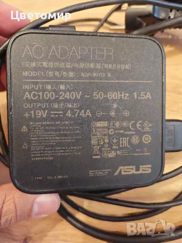 Оригинално зарядно за лаптоп Asus 90W, снимка 2 - Лаптоп аксесоари - 48729947