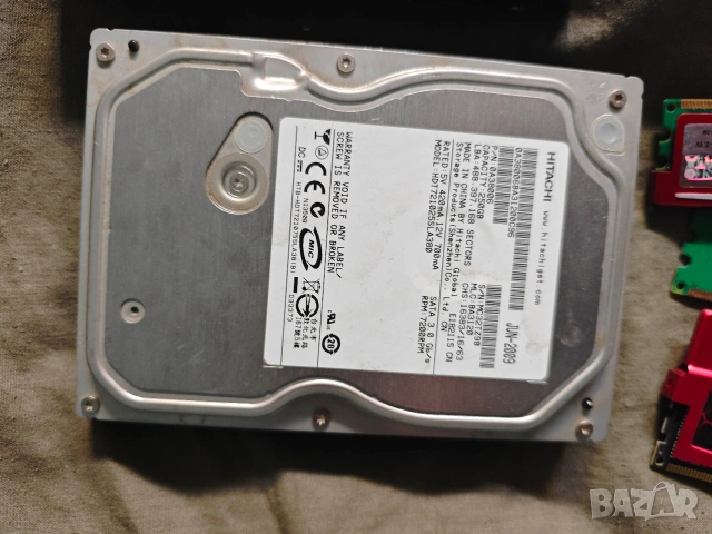 Продавам стар компютърни части: рам, хардове, и др., снимка 10 - Други - 53761730