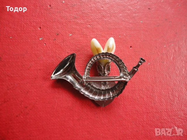 Ловен знак значка брошка 6, снимка 3 - Колекции - 52614591