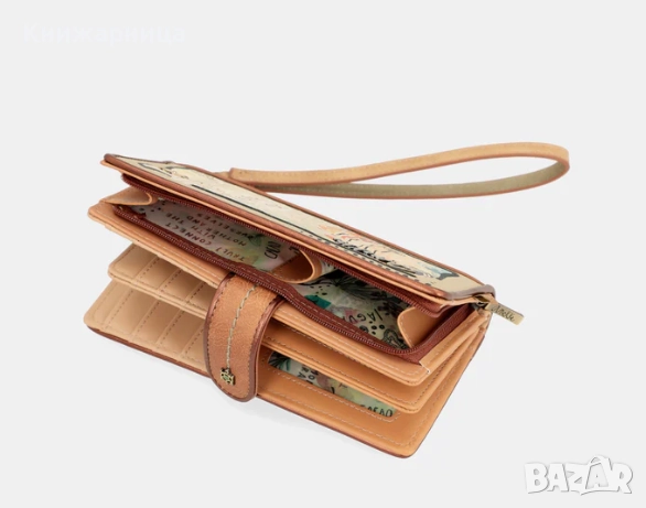 Голям портфейл Amazonia Buterfly , снимка 5 - Портфейли, портмонета - 52940324