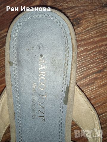 Продавам дамски чехли Marco Tozzi , снимка 2 - Чехли - 46288965