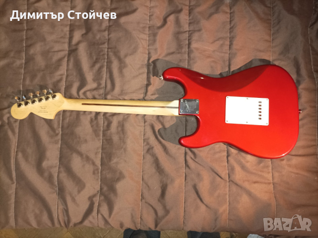 Китара Fender Squier Standart Stratocaster, crafted in Indonesia, снимка 2 - Китари - 45061615