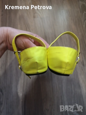 Доставка 2,14€-Сандали неонов цвят,размер 37, дължина 23,5 см, снимка 4 - Сандали - 53943786