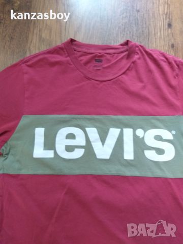 Levis - страхотна мъжка тениска КАТО НОВА С, снимка 3 - Тениски - 46737711