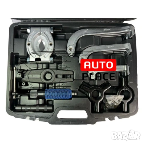 Хидравличен комплект скоби и сепаратор за лагери 10 тона KraftWelle