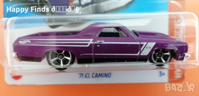 Ново!!! Hot Wheels   Audi RS E-Tron GT, HW GREEN SPEED `71 El Camino HW HOT TRUCKS `60 Fiat 500D Mod, снимка 4 - Колекции - 45237788