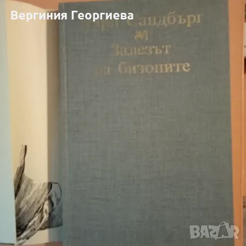 Залезът на бизоните - Карл Сандбърг , снимка 2 - Художествена литература - 46922965