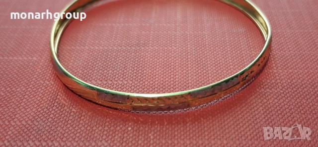 Златна гривна, снимка 2 - Гривни - 53206517