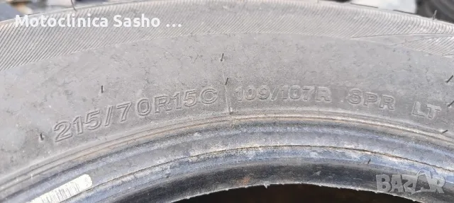 12 бр бусови гуми 215/70-15С, снимка 4 - Гуми и джанти - 49805386