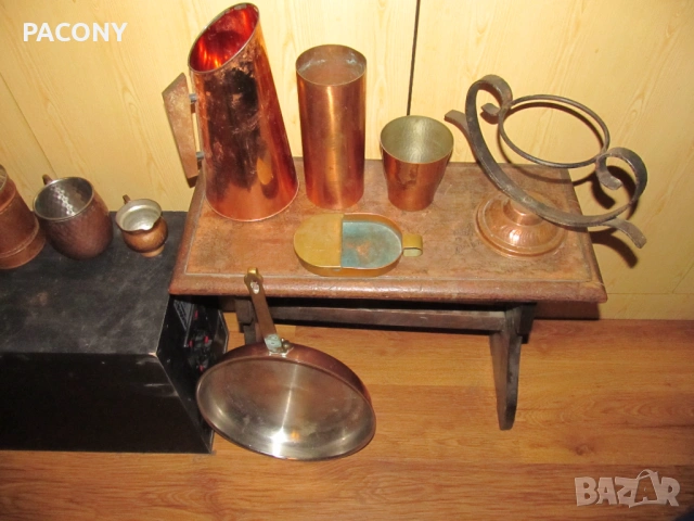 медни съдове - калайдисани, снимка 6 - Декорация за дома - 51864730