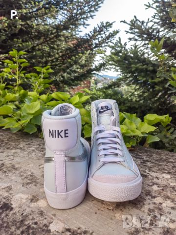 Нови! Nike Blazer Mid '77 (GS) , снимка 3 - Маратонки - 46221284