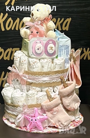 Торти от памперси , снимка 5 - Други стоки за дома - 52579669