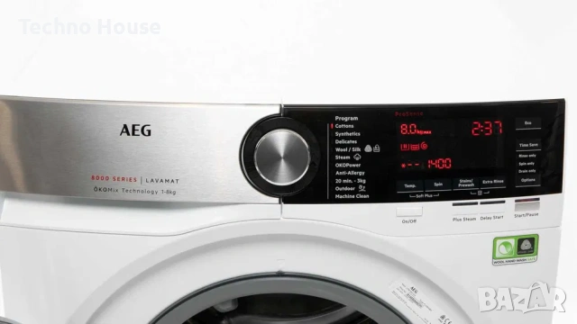 Пералня AEG 8 кг 8000 SERIES Lavamat, снимка 5 - Перални - 53160014