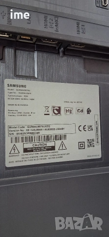 SMART 4K LED телевизор Samsung НОМЕР 70. Model GU50AU8079U. Wi-fi. 50 инча - 127см. С ДЕФЕКТ..., снимка 16 - Телевизори - 53940377