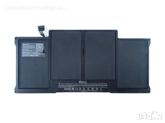 Нова A1496 Батерия Заместител Apple MacBook Air 13" A1369 A1466 A1496 (for Late 2010 Mid, снимка 1