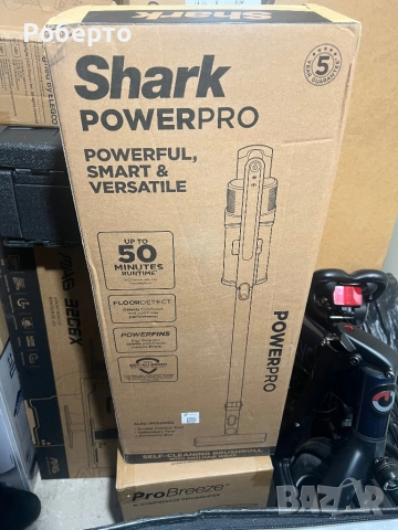 Вертикална прахосмукачка 2in1 Shark IZ380EU PowerPro , снимка 11 - Прахосмукачки - 52905786
