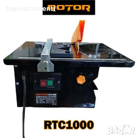 Машина за рязане на плочки ROTOR RTC1000, 1000W, 180мм диск, снимка 2 - Други инструменти - 45893897