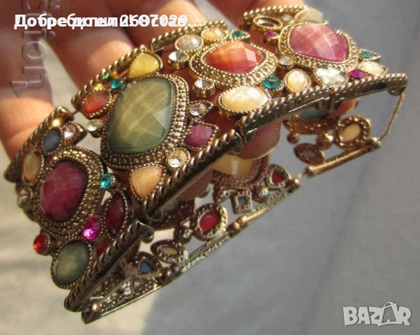 резбована гривна цвят келибар, снимка 13 - Други ценни предмети - 29276661