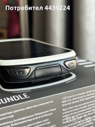 Garmin Edge 1030 отлично състояние | Батерия като нова, снимка 9 - Аксесоари за велосипеди - 54222532