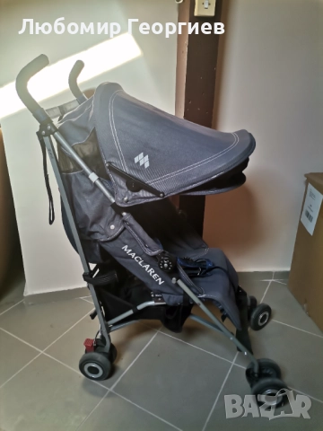 Детска количка Maclaren Quest blue, снимка 2 - Детски колички - 52797763