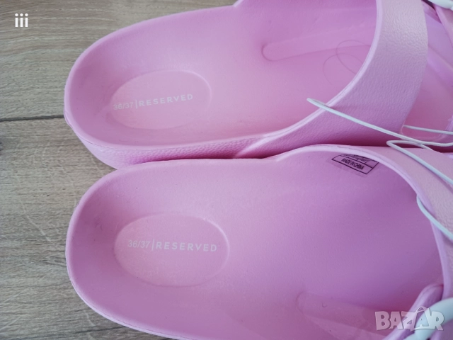 Нови джапанки номер 36/37 Reserved, снимка 5 - Детски джапанки - 51988340