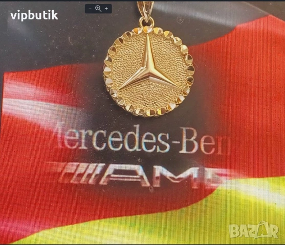 стилна плочка/висулка за почитателите на mercedes , снимка 3 - Колиета, медальони, синджири - 54014844
