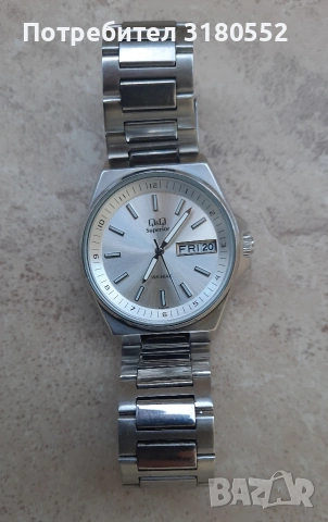 Q&Q-water resistant-мъжки часовник , снимка 4 - Мъжки - 54298423