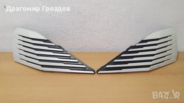 Лява и Дясна решетки (лайстни) за предна броня Peugeot 3008 , 5008 II / Пежо 3008 и 5008 (2021-2024), снимка 2 - Части - 51999678