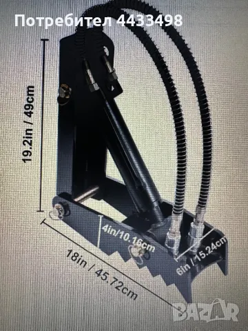 Щипка за багер, снимка 5 - Индустриална техника - 49742746