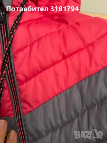 Сиво-розово яке, снимка 3 - Якета - 53948322