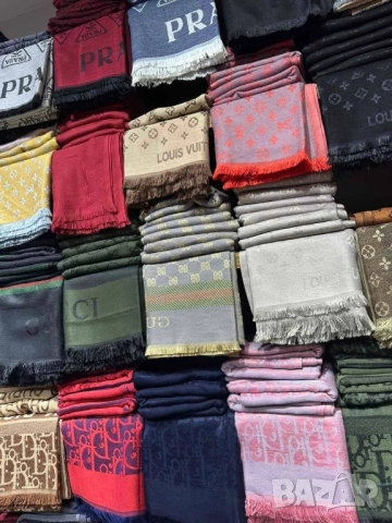 шалове christian dior fendi louis vuitton , снимка 6 - Шалове - 51700003