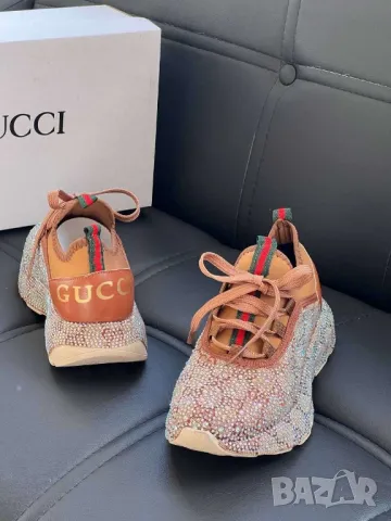 висококачествени дамски маратонки gucci , снимка 6 - Маратонки - 49408262