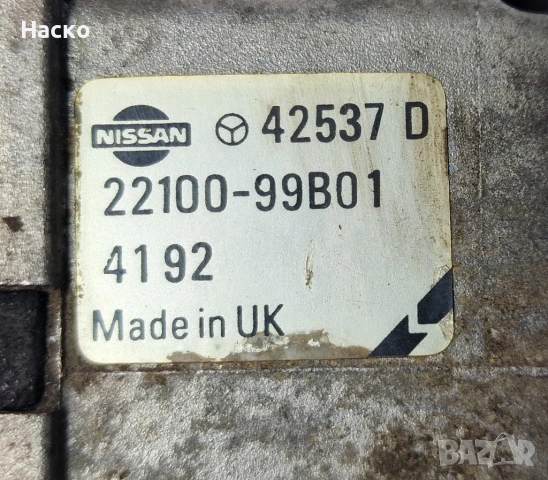 Делко Nissan Micra K11 1.0 1.3 Нисан Микра К11 1.0 1.3 22100-99B01, снимка 3 - Части - 53450014