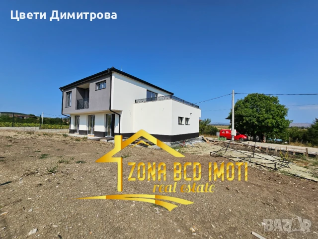 ПРОДАВАМ НОВА КЪЩА БЕЗ КОМИСИОННА ЗА КУПУВАЧА до гр.Божурище , снимка 3 - Къщи - 51287770