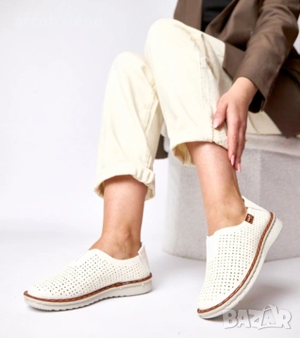 Дамски ажурни обувки Rosa без връзки, 5цвята , снимка 2 - Дамски ежедневни обувки - 53406105