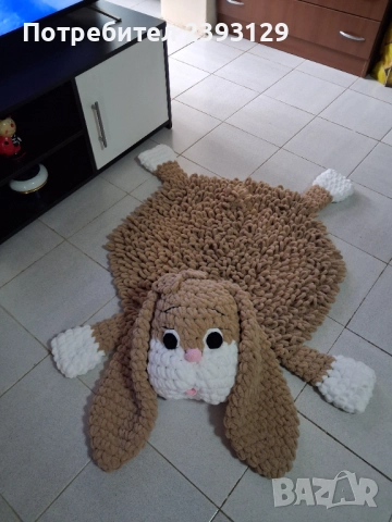 Детско плетено килимче/играчка