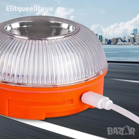 Компактна LED аварийна лампа, снимка 3 - Лед осветление - 52241845
