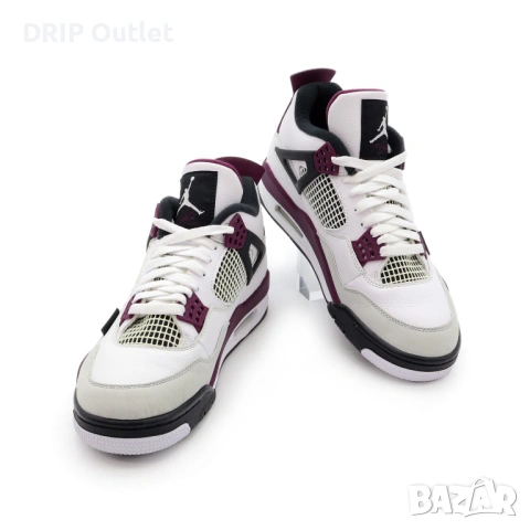 !НОВИ! Jordan 4 Retro | PSG | + КУТИЯ, снимка 5 - Маратонки - 54168162