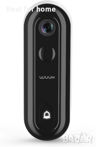 WUUK 2K HD Wi-Fi звънец с камера