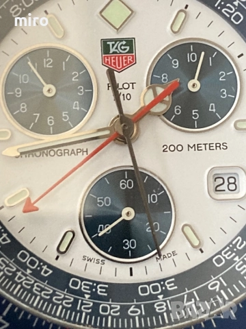 Tag Heuer Pilot, снимка 8 - Мъжки - 52922067