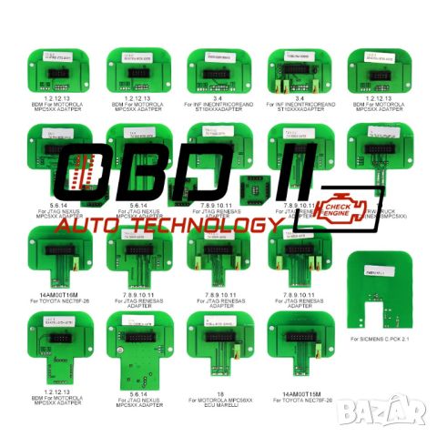 BDM адаптери 22бр Ktag Kess KTM100 MPPS V18 Chip Tuning Пълен Комплект, снимка 2 - Аксесоари и консумативи - 41037507