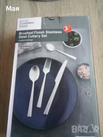Прибори за хранене за 6 човека стилни и елегантни, снимка 3 - Прибори за хранене, готвене и сервиране - 50374639